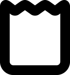 Paper Bag Contour Svg Vector, Free Vectors File